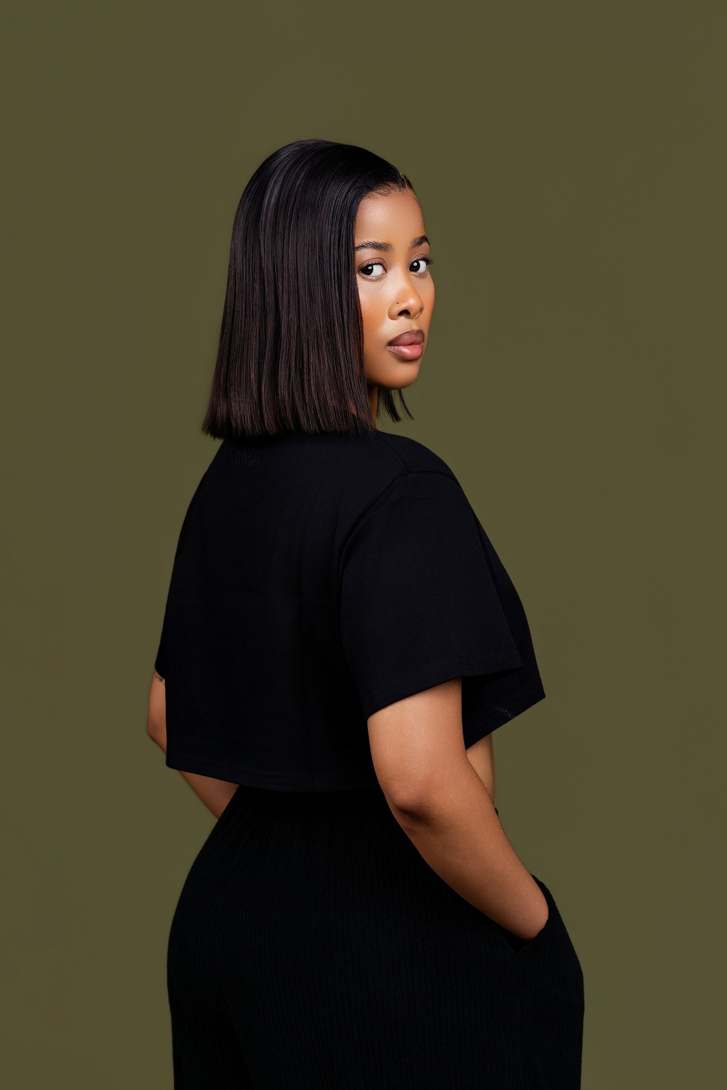 YAMA BAGGY CROP TOP